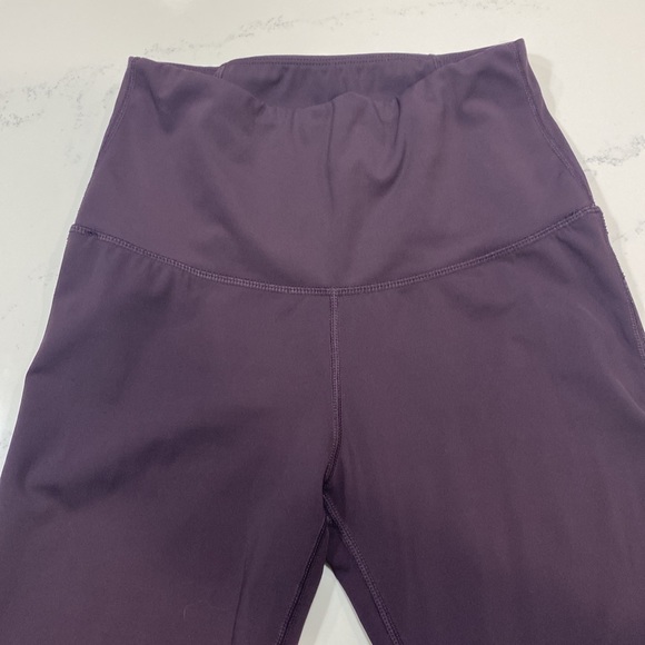 Purple high waist Leggings - Picture 2 of 7